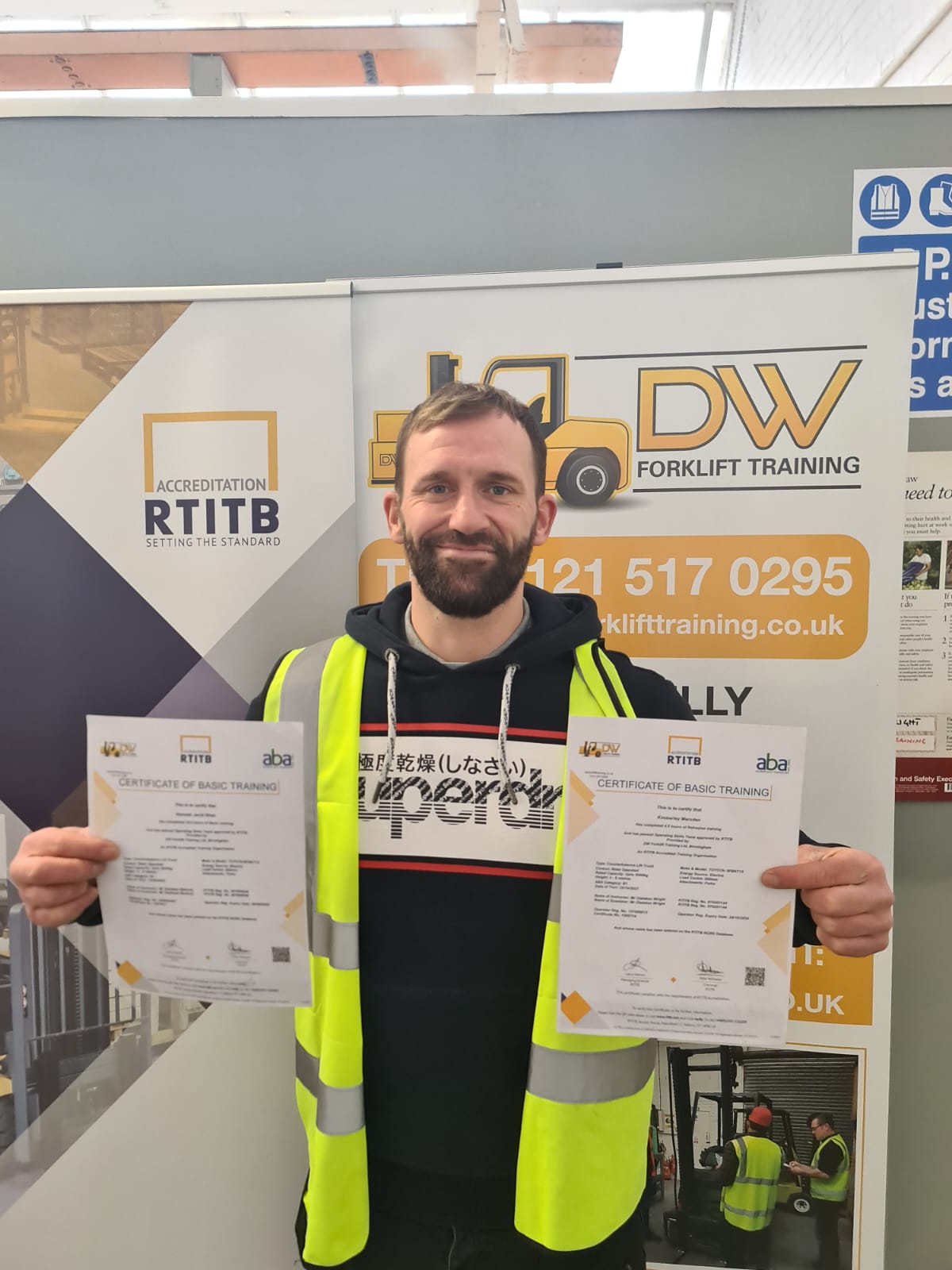 Forklift Training in Walsall - DW Forklift Training
